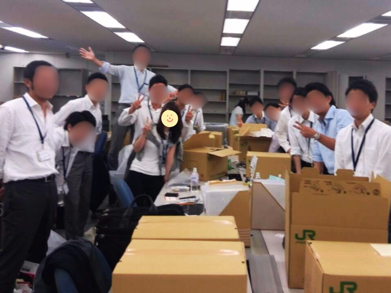 男性ばかりの営業チームで女子一人頑張っていた頃