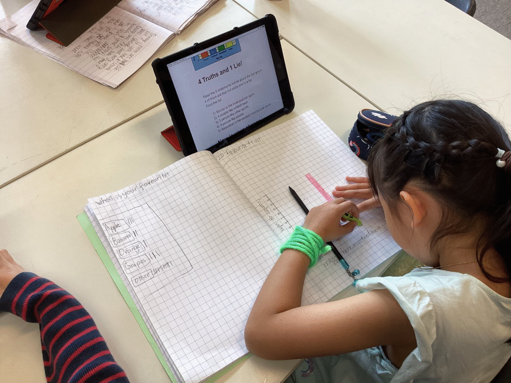 インターナショナルスクールで頑張る長女